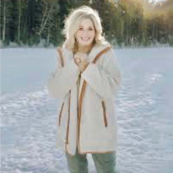 Jones NY Sherpa jacket - Picture 2 of 13